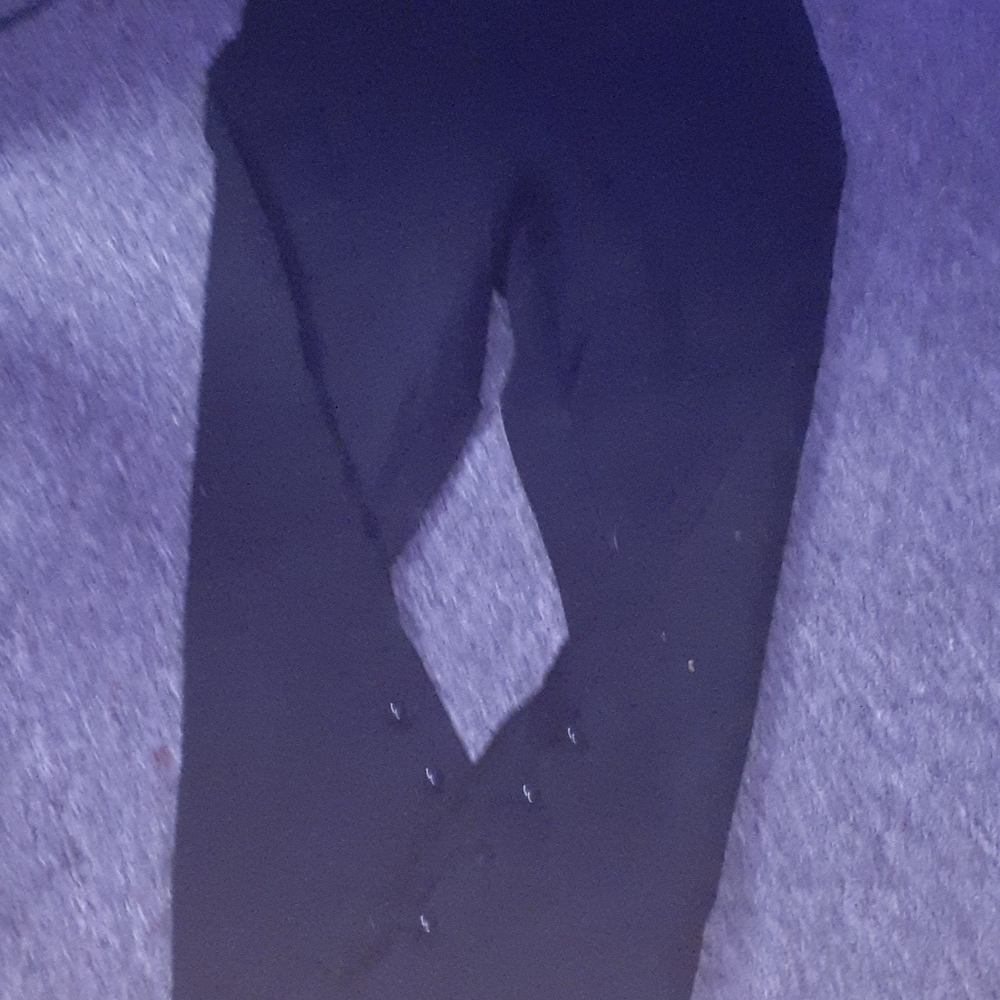 Black stretch jeggings